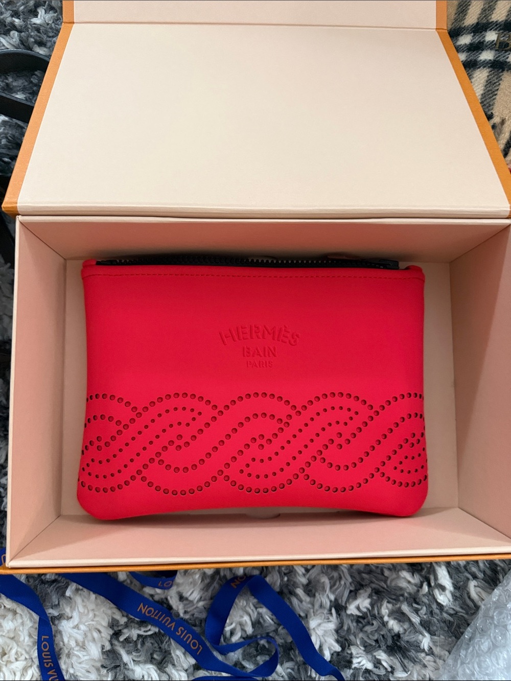 Hermes Neobain Torsade Marine case, small model